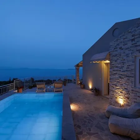 Alemar House With Private Pool And Spectacular Sea Views Just 150m To The Апартаменты Барбати